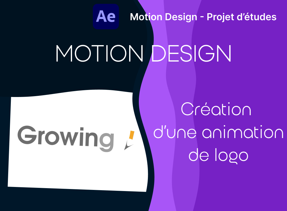 Motion Design : Création d’une animation de logo