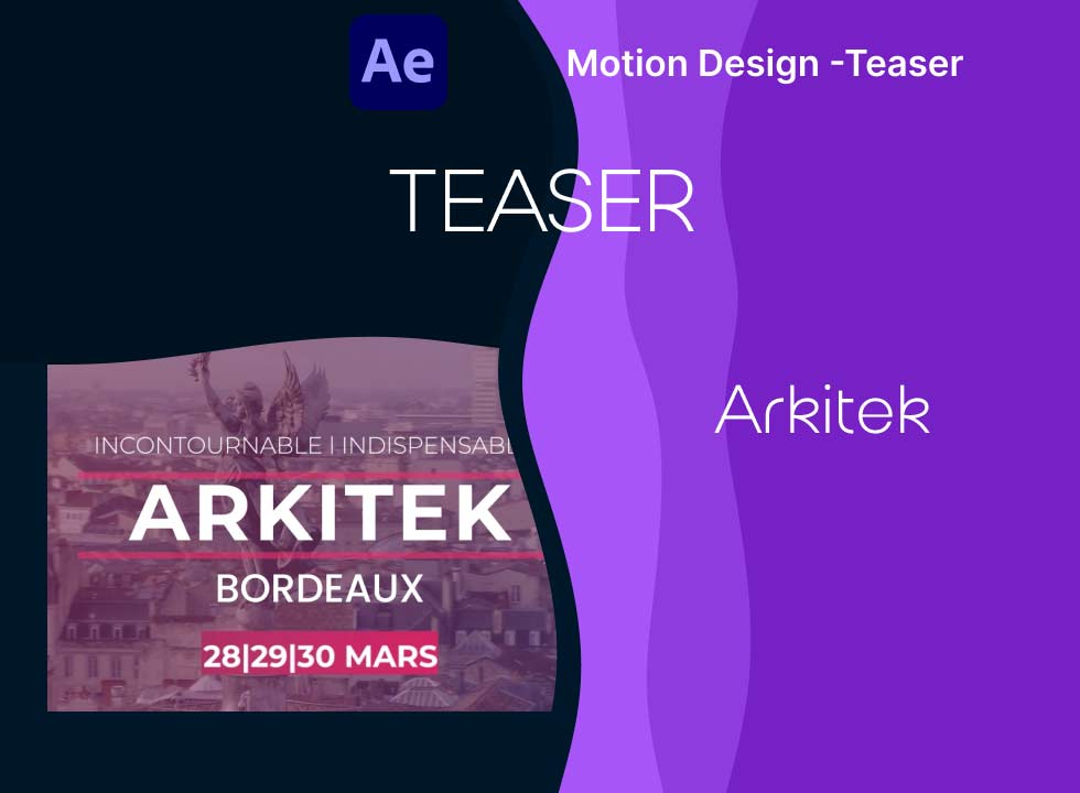 Teaser pour l’évènement Arkitek