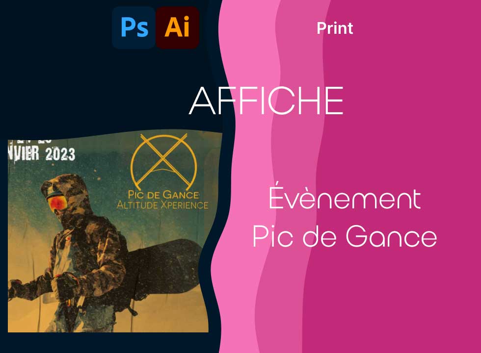 Print : Affiche Pic de Gance
