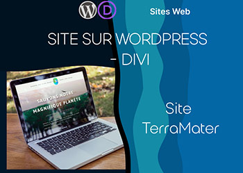 Site Web- WordPress/DIVI : TerraMater
